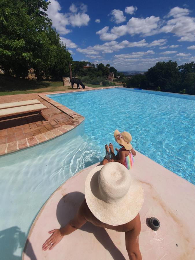 Agriturismo Il Vecchio Mandorlo Villa Perugia Dış mekan fotoğraf